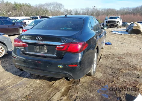 2015 Infiniti Q70 3.7X из США, поврежденный, VIN JN1BY1AR1FM562322